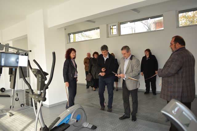 Откриване на фитнес зала в ПГСАГ "Пеньо Пенев"